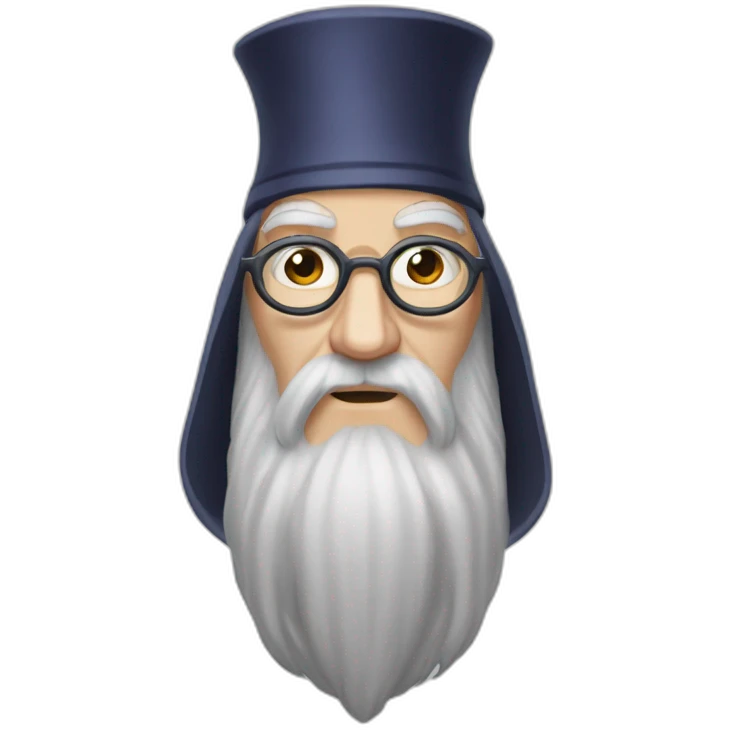 Albus Dumbledore face emoji