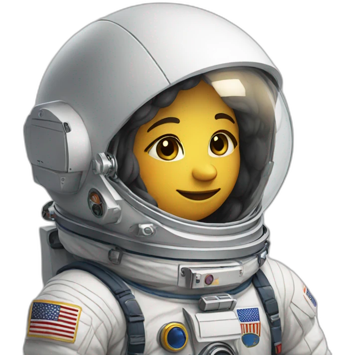 Astronaut cute emoji