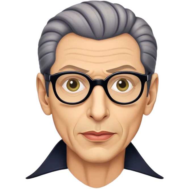 Jeff goldblum in wicked emoji