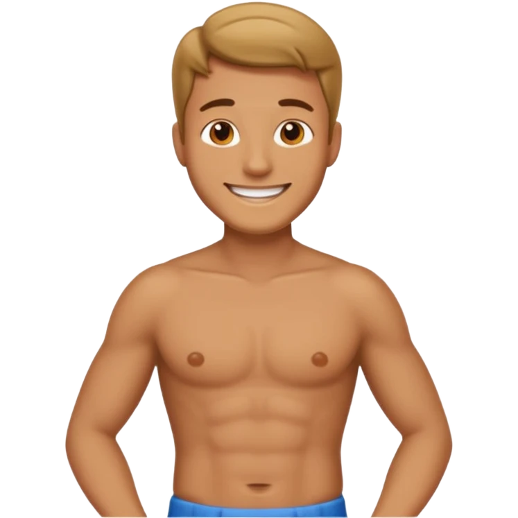 Money showing his waist emoji