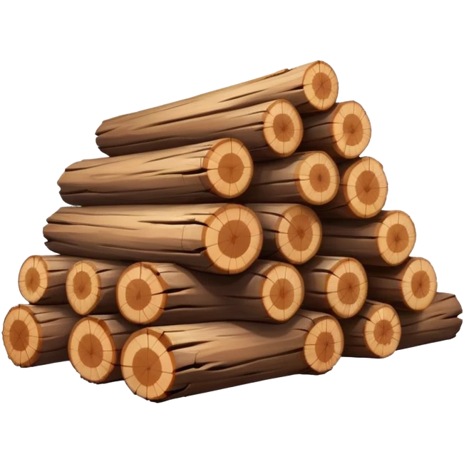 Log emoji