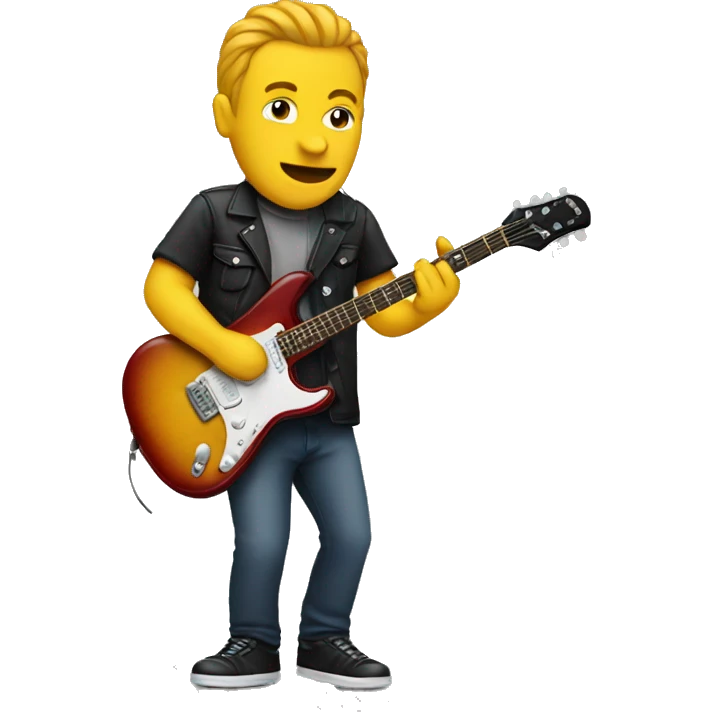 guitarist emoji