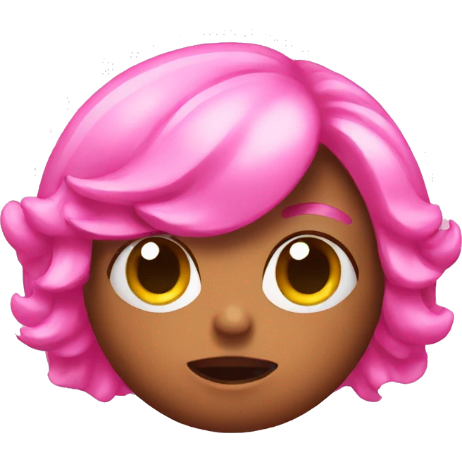 Pink emojo emoji