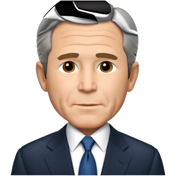 George W. Bush president emoji