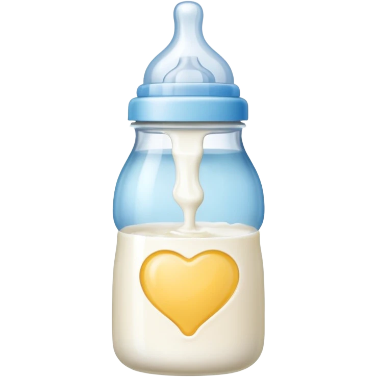 mamadera de bebe emoji