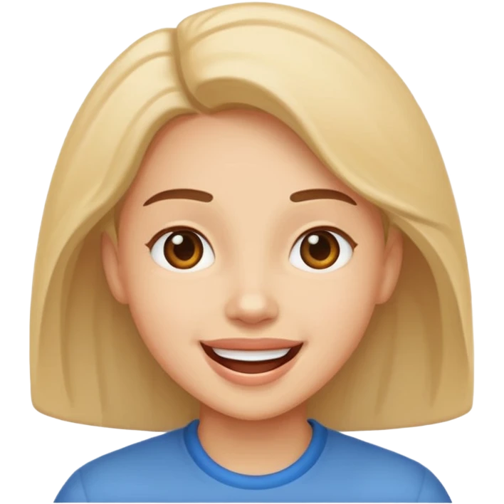 mám radost vyjádřeno ne hlavou člověka emoji