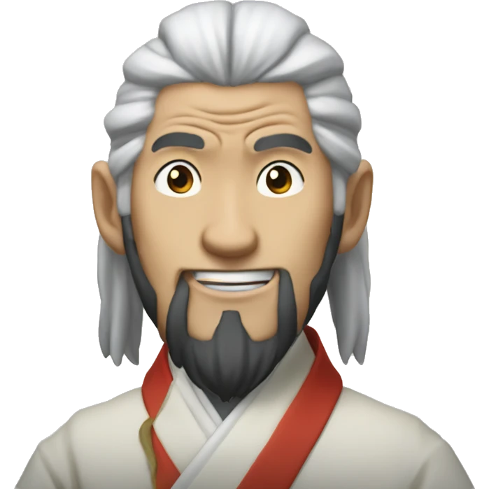 gojo from jujustsu kaisen is goofy emoji