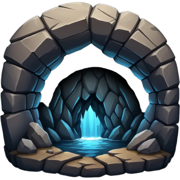 Dark Cave emoji