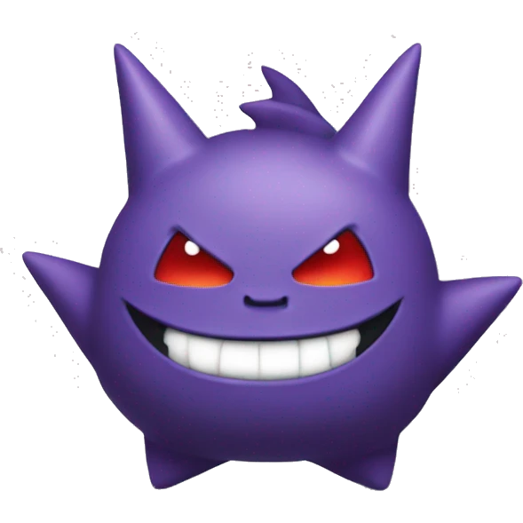Gengar in the move box  emoji