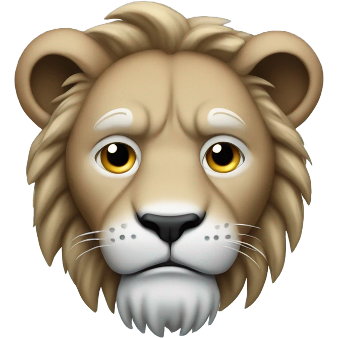 Crying Detroit lion emoji