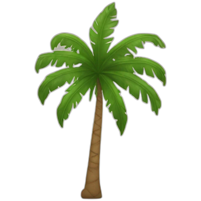Se cae la palmera emoji