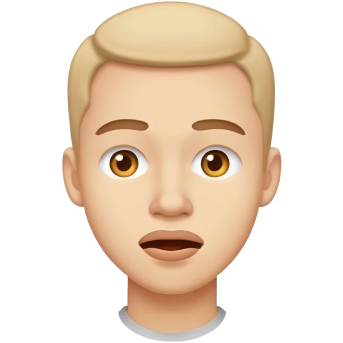 mewing face emoji