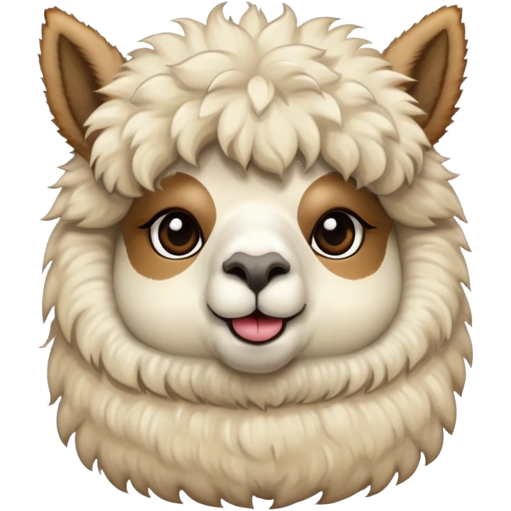 Hungry alpaca  emoji