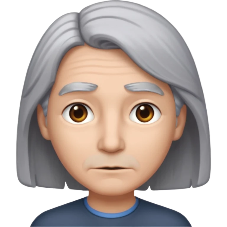 Malinous croisé, copuleur grise, yeux gris et poils mi long emoji