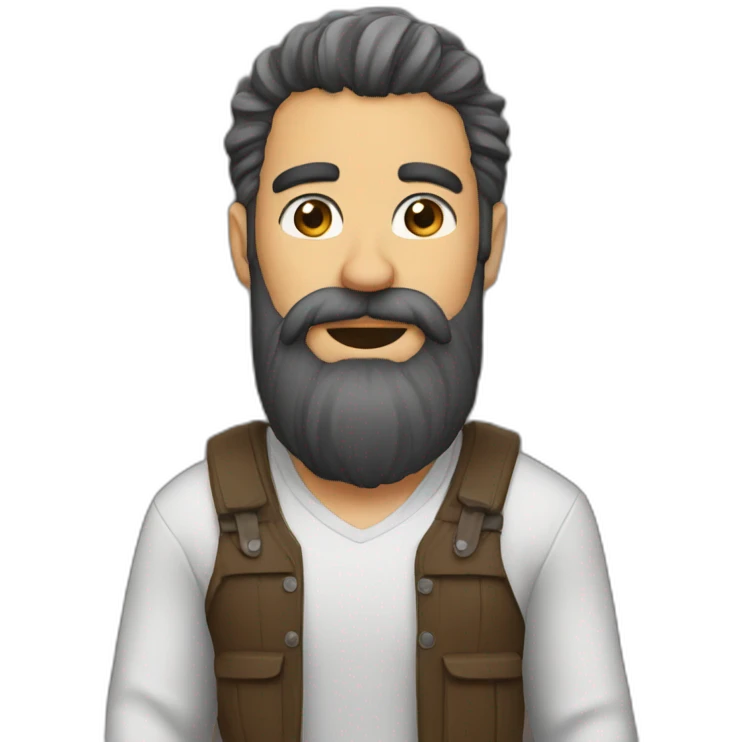 Barbu emoji