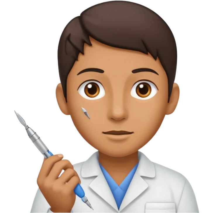 bisturi e orelha emoji