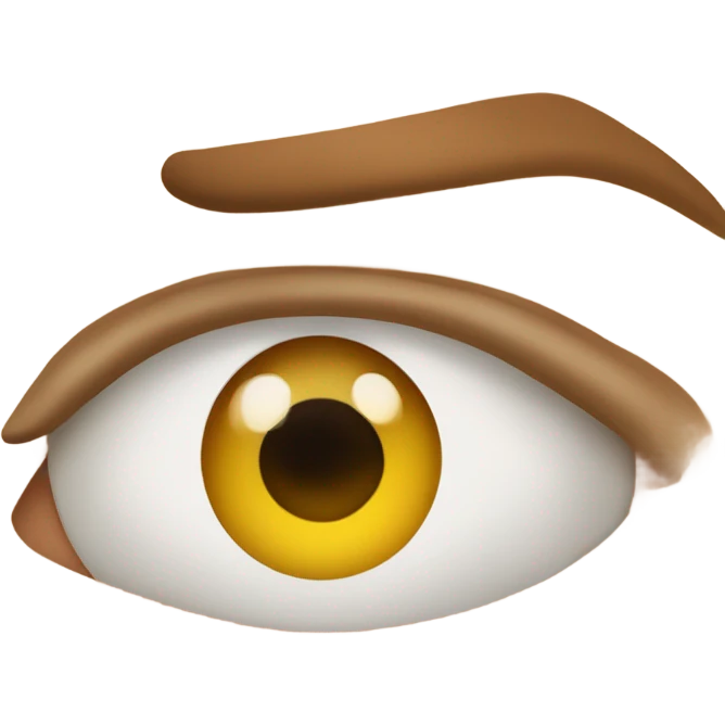 Eye rol emoji