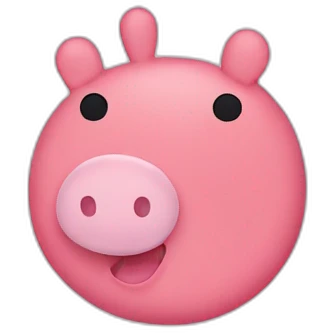 Peppa pig emoji