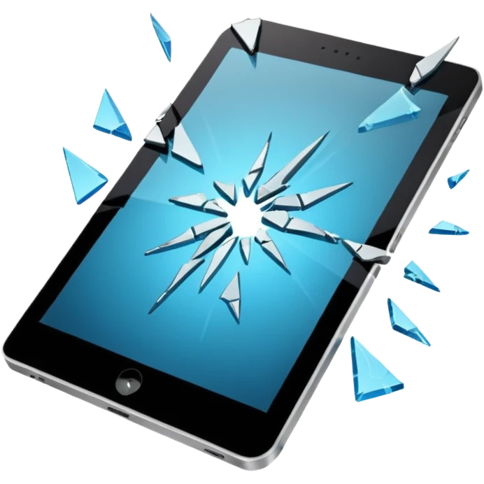 shattered tablet emoji