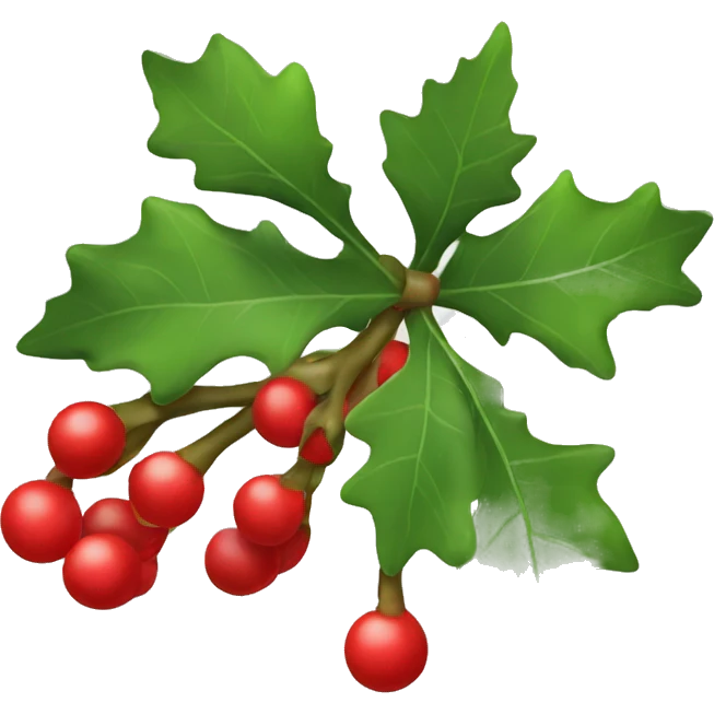 Mistletoe emoji