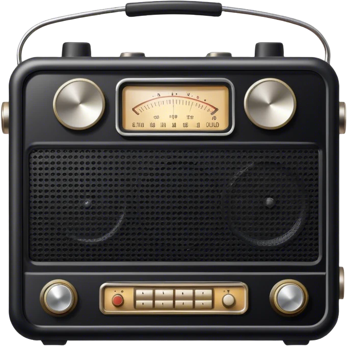 Black Radio emoji