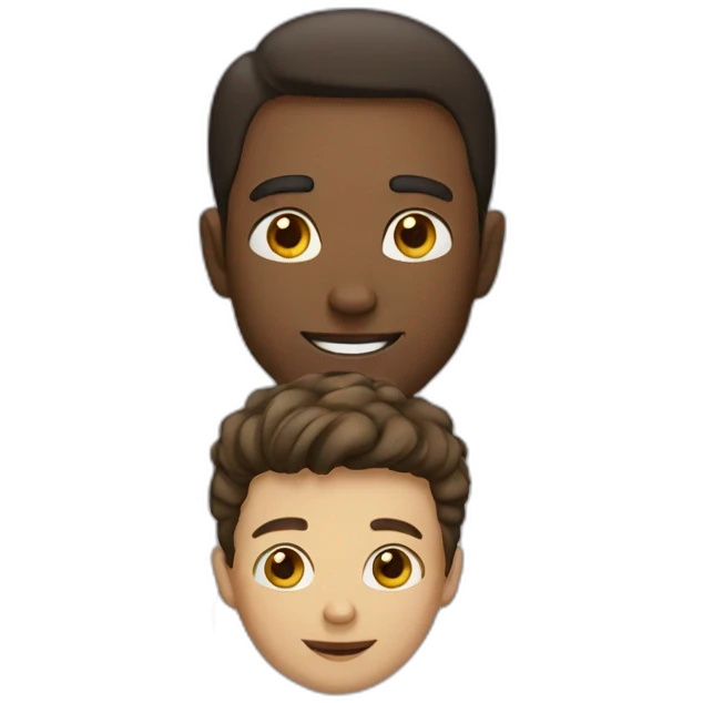 Man and boy  emoji