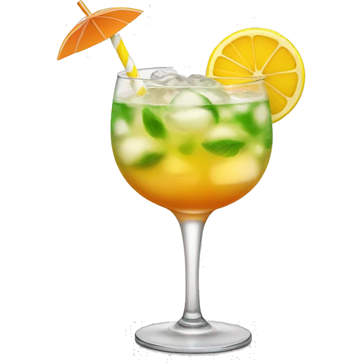 Cold drinks cocktail emoji