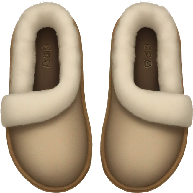 UGG slippers  emoji