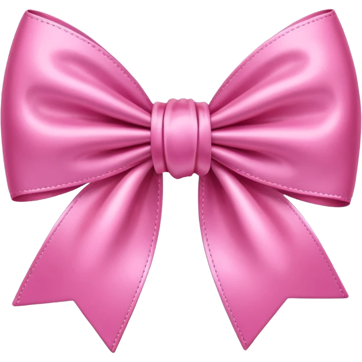 Pink bow emoji