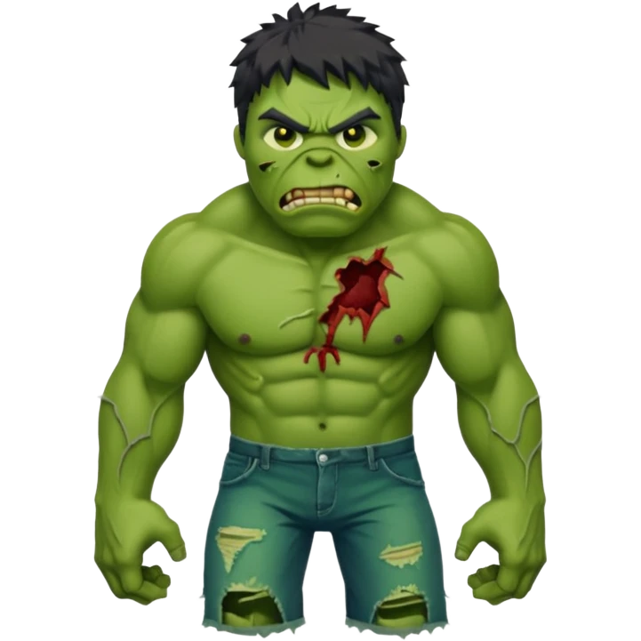 hulk rosa zumbi emoji