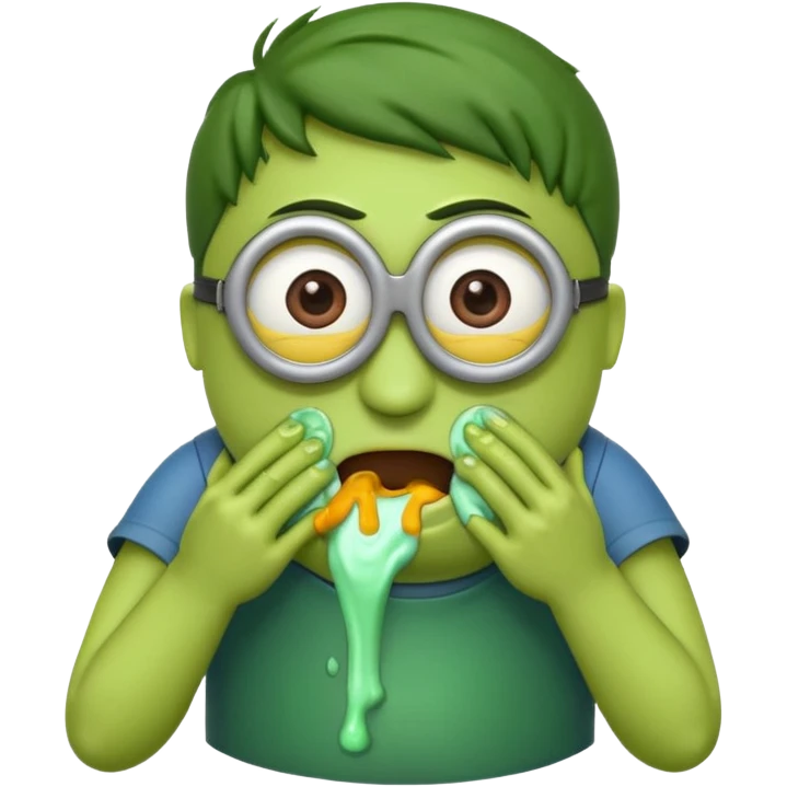🤮🤢 minion emoji