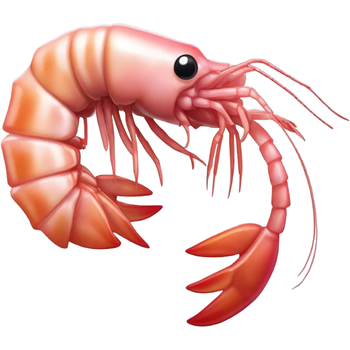 Shrimp holding spatula  emoji