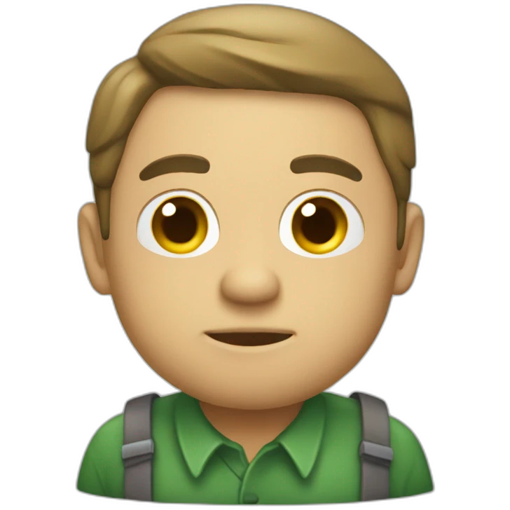 Sapo trabajando emoji