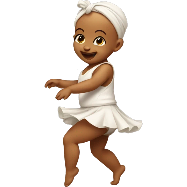 dancing baby emoji