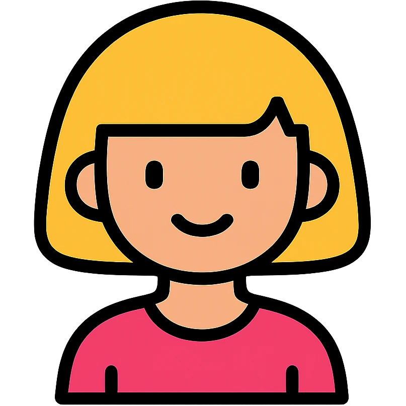 A girl with a bob haircut emoji