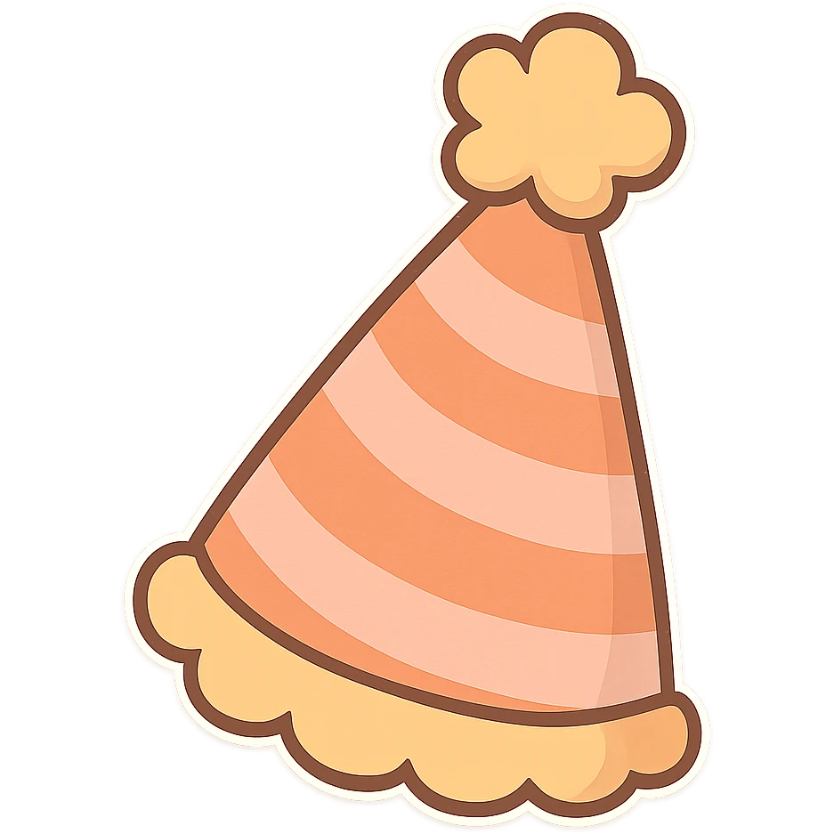 birthday hat emoji