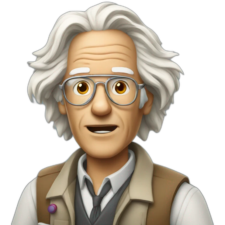 doc brown emoji