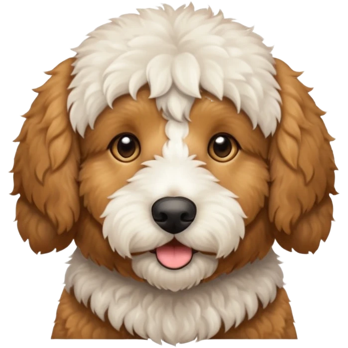 Golden doodle emoji