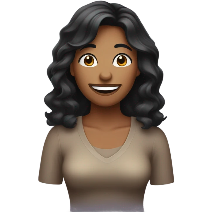 👩🏽🤭 emoji