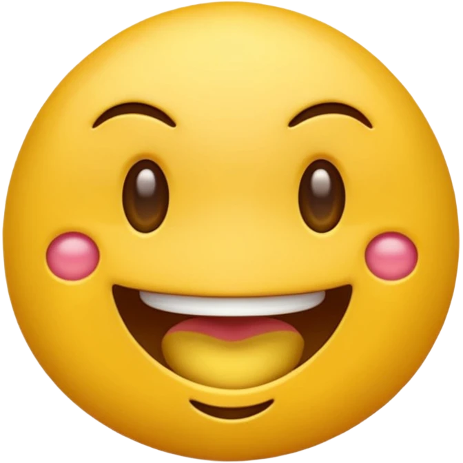 Un emoji mordiéndose el dedo emoji
