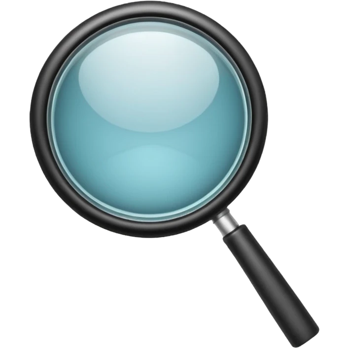 magnification glass emoji