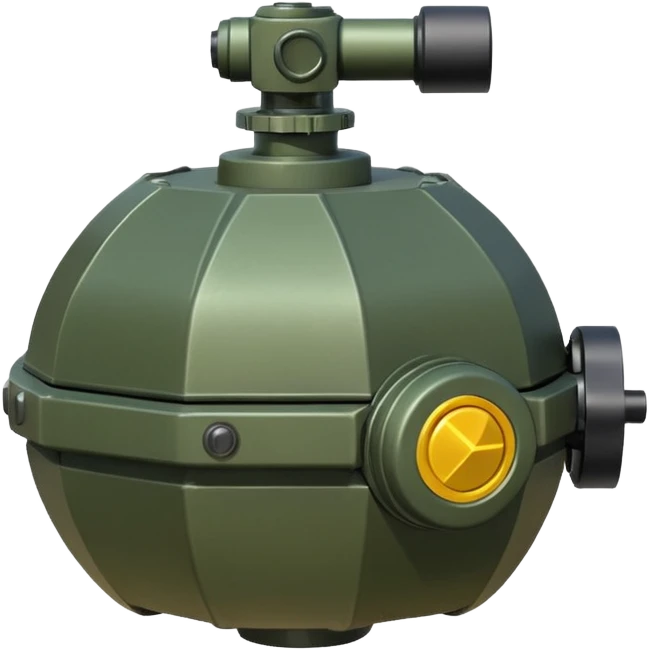 generate a ultra realistic anti-tank mine that can be carried by a drone emoji