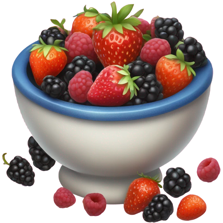 Bowl of berries emoji