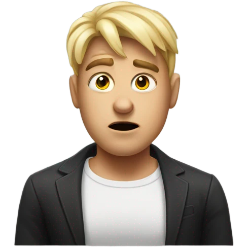 Bully with toupee  emoji
