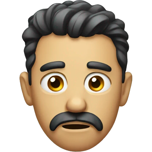 Disgusted emoji