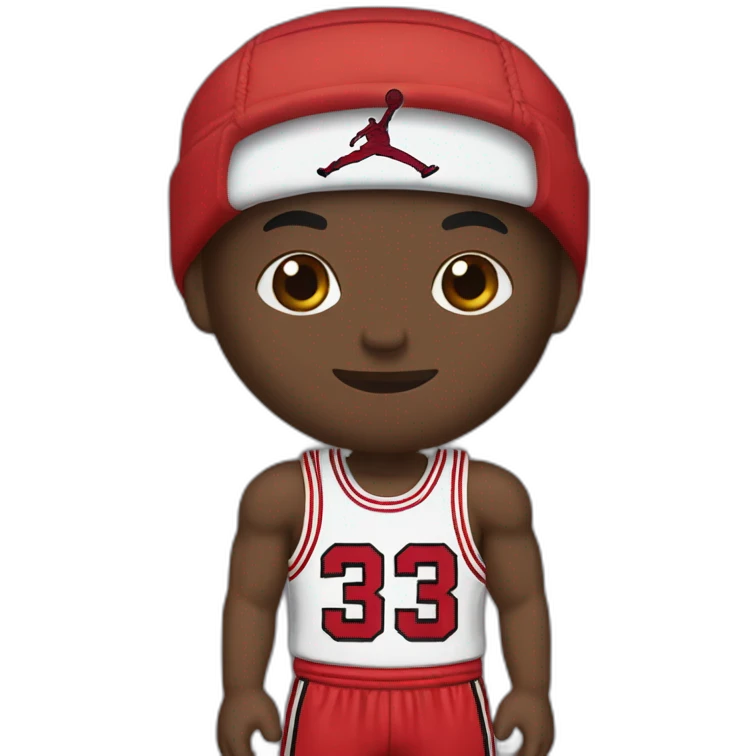 Michael Jordan volcando emoji