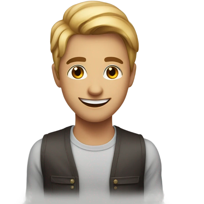 guy flirting emoji