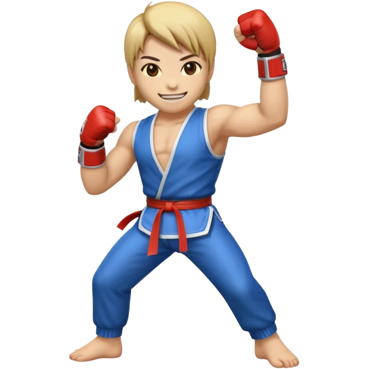 crea un'emoji stile tekken emoji