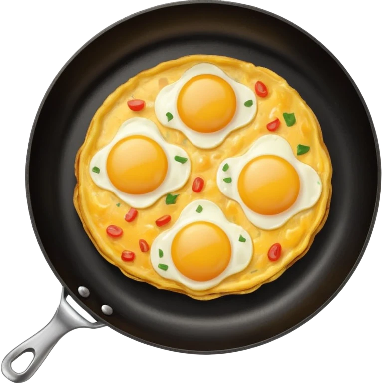 omlette on frying pan emoji