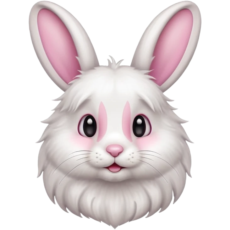 a cute bunny emoji